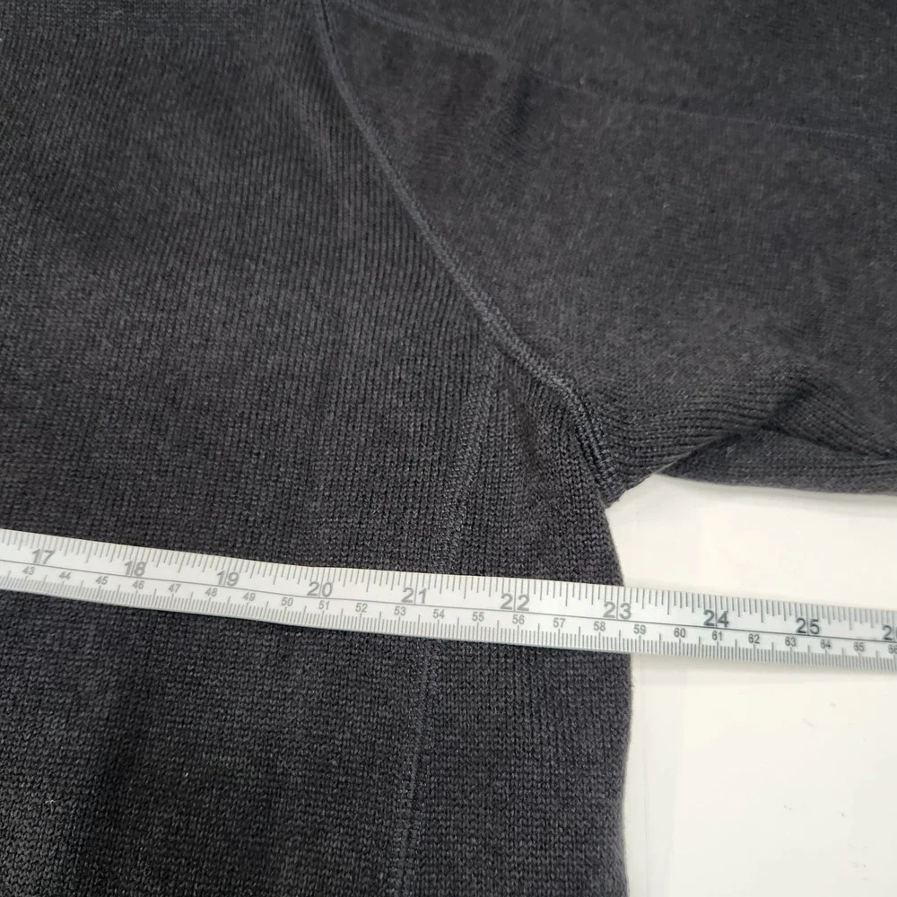 Patagonia Mens Better Sweater 1/4 Zip Fleece Pullover Black Heather Large 25527